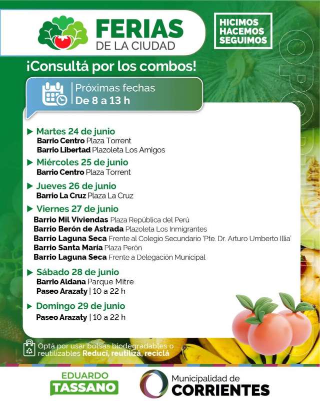 Ferias de la ciudad